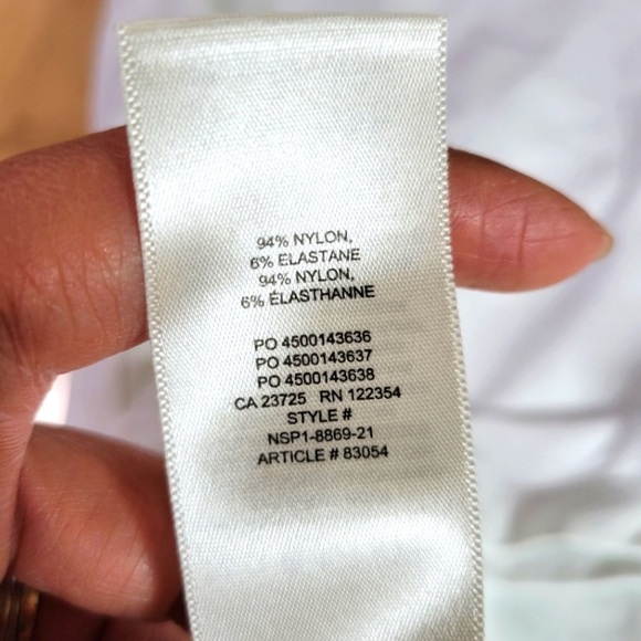 Aritzia Babaton Contour Tank Midi Dress White - Picture 4 of 5